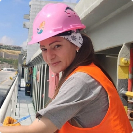 First female ship crew in Turkish maritime